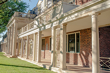 The front of a building. Links to Gifts That Pay You Income