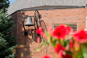 Photo of a bell on a building. Link to Life Stage Gift Planner Over Age 65 Situations.