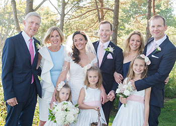 Evan and Emily Welch and their family