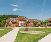 Photo of the campus. Links to Gifts by Will