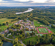 Overview of campus. Links to Gifts by Will